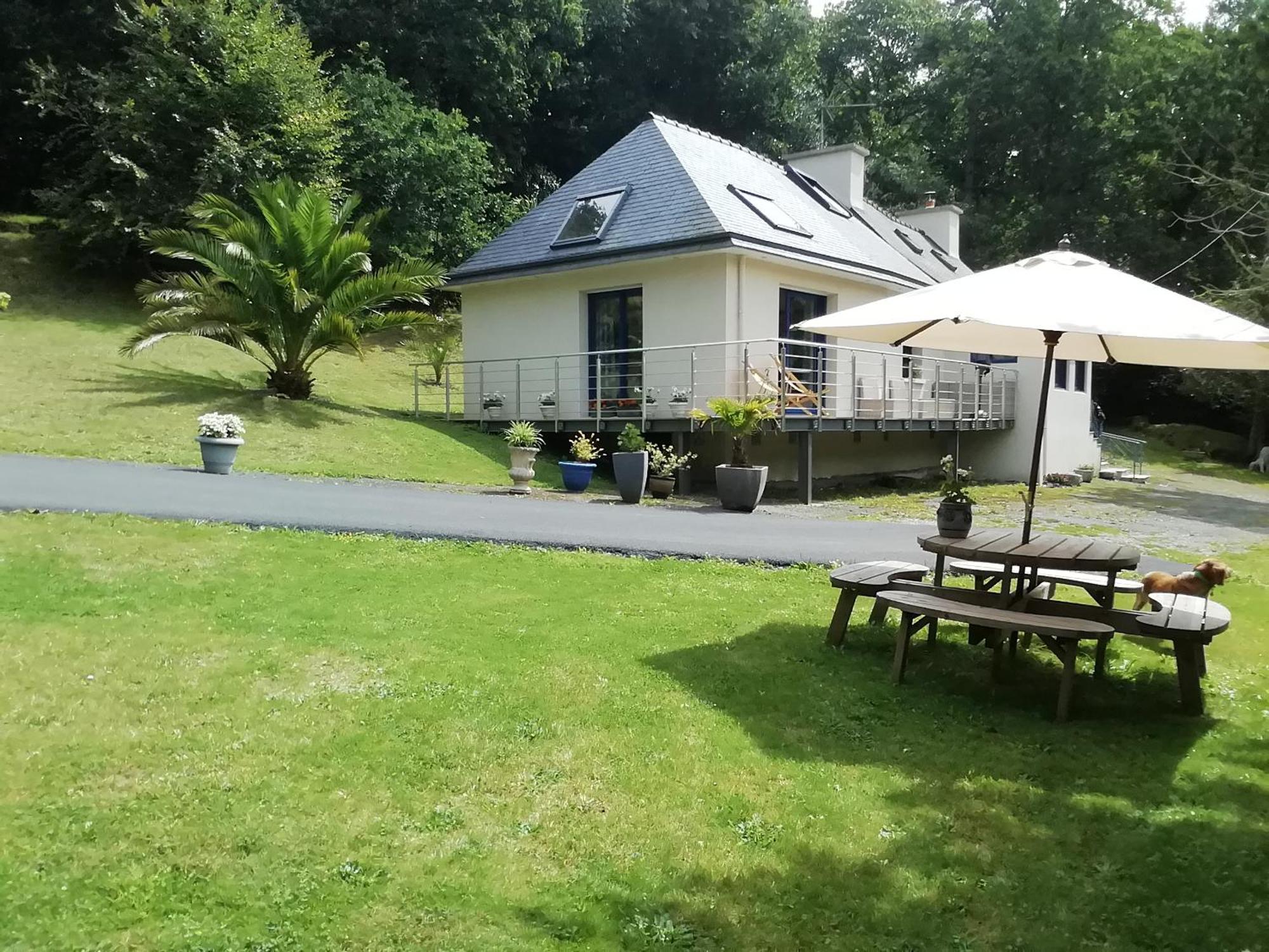 La Maison Au Bord De L'Eau Plouigneau エクステリア 写真